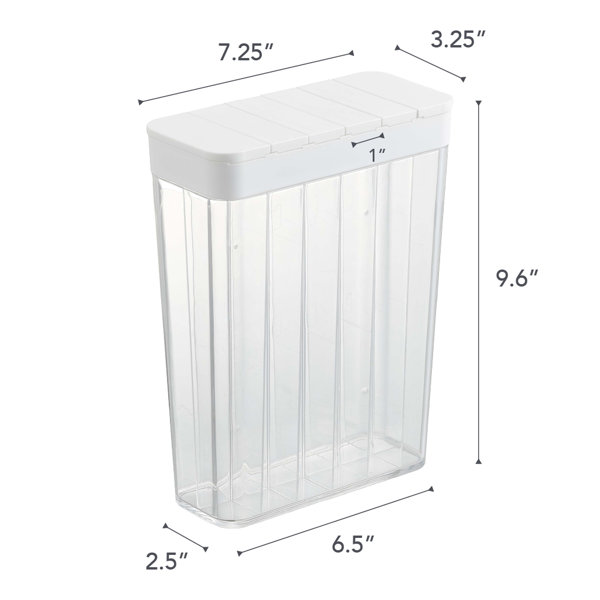 Yamazaki USA Yamazaki Home Measuring Storage Container Plastic 2